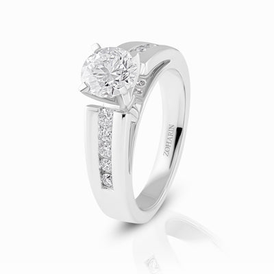 Bold Radiance Solitaire Ring