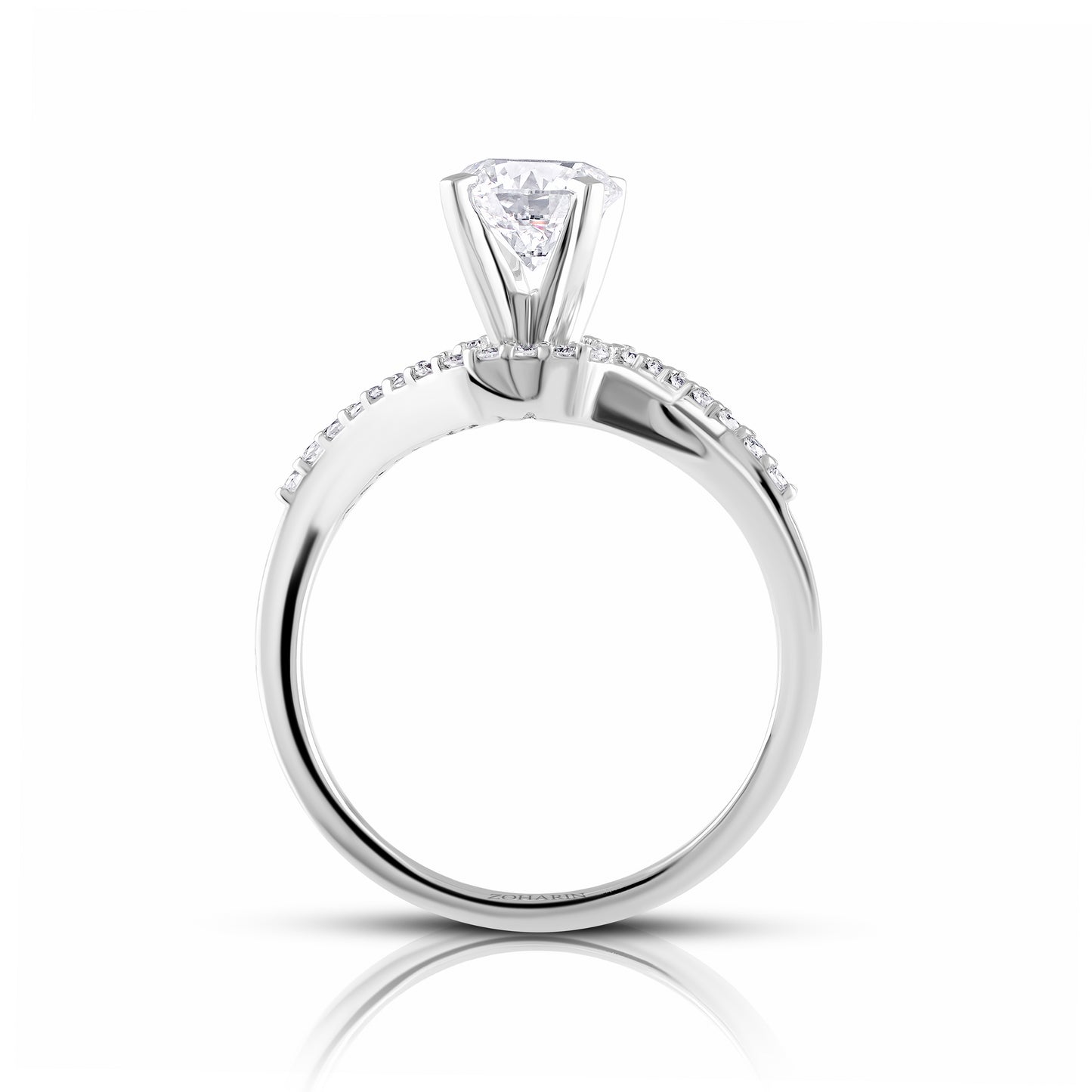 Celeste Embrace Solitaire Ring