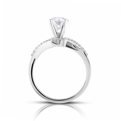 Celeste Embrace Solitaire Ring