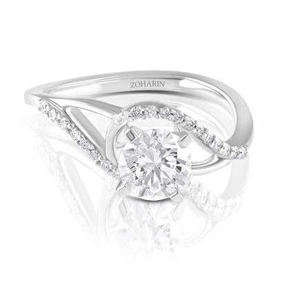 Celeste Embrace Solitaire Ring