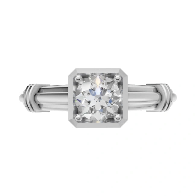 round-14k white gold|round-18k white gold|round-platinum